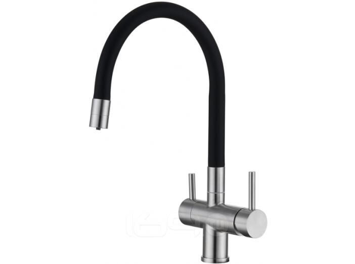 Смеситель кухонный EMAR ЕС - 3015 satin