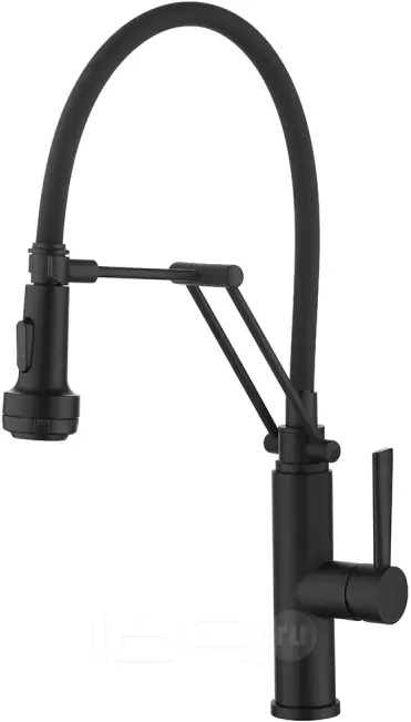 Смеситель кухонный EMAR ЕСВ 7012 Black