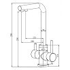 tumb 3 - Смеситель кухонный OULIN OL - 8021