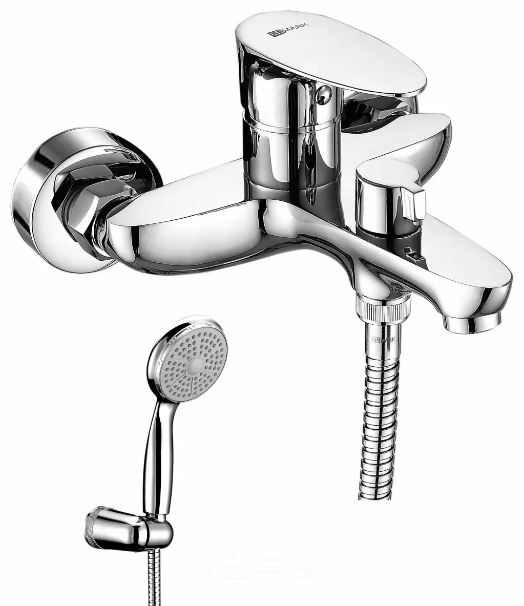 Смеситель Lemark Nero LM0214C для ванны