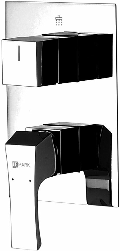 Смеситель Lemark Unit LM4528C для ванны и душа, встраиваемый