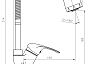 Смеситель Rossinka A35-26 для кухонной мойки с гибким изливом