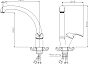 Смеситель Rossinka Y35-23U для кухонной мойки
