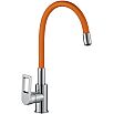 tumb 2 - Смеситель Rossinka Z35-35U-Orange для кухонной мойки с гибким цветным изливом