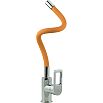 tumb 4 - Смеситель Rossinka Z35-35U-Orange для кухонной мойки с гибким цветным изливом