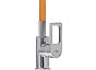 Смеситель Rossinka Z35-35U-Orange для кухонной мойки с гибким цветным изливом