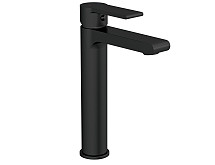 Cersanit BRASKO BLACK vysoká baterie pro umyvadla s click-clack