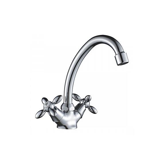 Смеситель DECOROOM DR53012  для раковины с повортным изливом