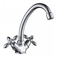 Смеситель DECOROOM DR53012  для раковины с повортным изливом