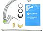 Смеситель для мойки одноручный "Juguni" с гибкой подводкой, JGN0410/D, литой поворотный излив 35 картридж