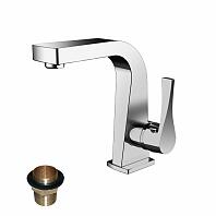 Смеситель для умывальника rossinka RS34 16.5 латунь