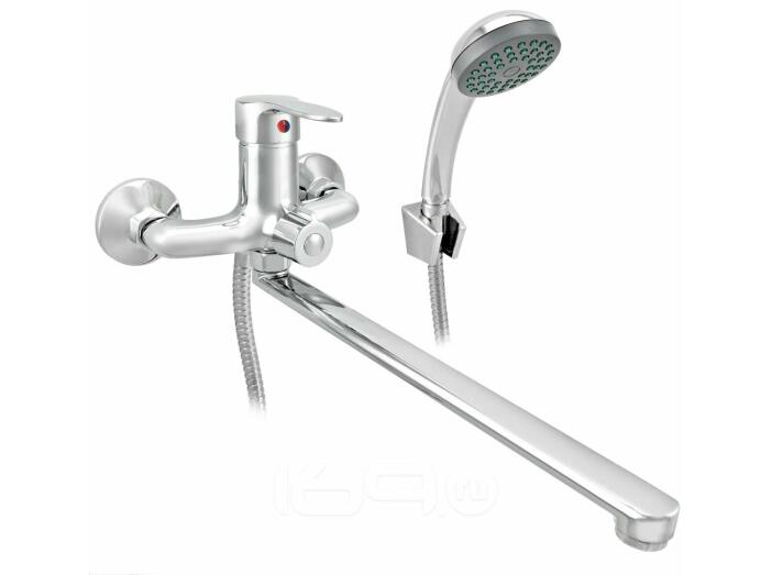 Смеситель для ванны Juguni JGN0110, L-излив
