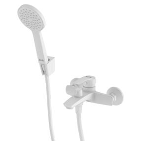 Смеситель для ванны белый матовый Ray IDDIS RAYWT02i02