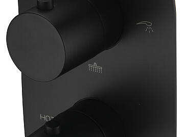 Смеситель для ванны и душа WasserKRAFT Elbe 7444 Thermo