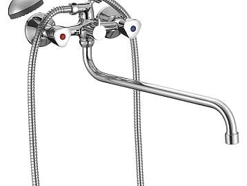 Смеситель для ванны с длинным изливом Tring Milardo TRISB02M11