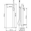 tumb 6 - Смеситель для ванны WasserKRAFT Elbe 7421