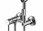 Смеситель Rossinka X25-52 с гигиеническим душем встраиваемый