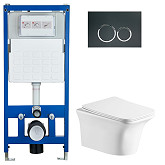 

Комплект Инсталляции 3 в 1 NIVOLET AriaPP CT9034 с Инсталляцией CR555 и кнопкой CR05 Cerutti SPA