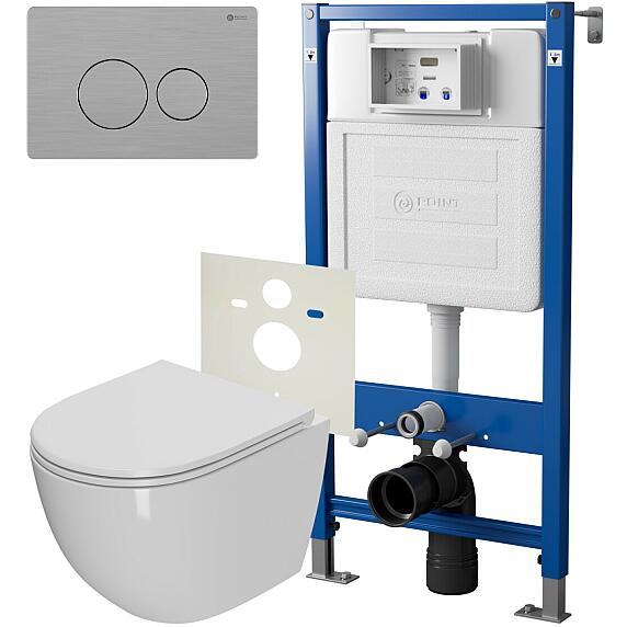 Комплект инсталляйции Point PN48064SB 3в1