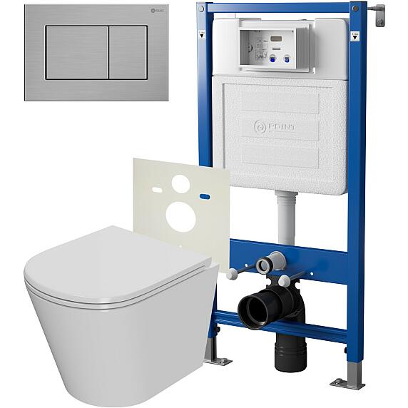 Комплект инсталляйции Point PN48079SB 3в1