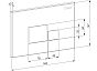 Комплект DK DS1391604 унитаз DT1396016, инсталляция DI8055119, клавиша смыва DB1519002