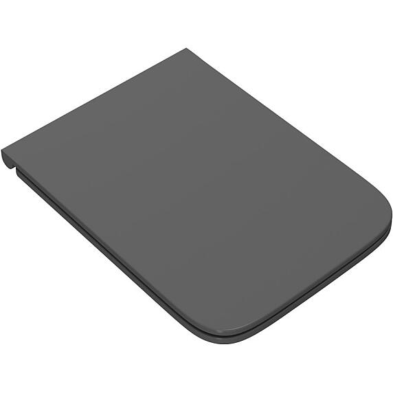 Крышка-сиденье Point Меркурий PN46831GM, дюропласт, микролифт для унитаза, графит