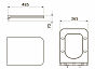 Крышка-сиденье Point Ника PN46081, дюропласт, микролифт для унитаза, белая