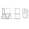 tumb 7 - Унитаз-компакт ADIGE напольный безободковый Cerutti SPA CT7836