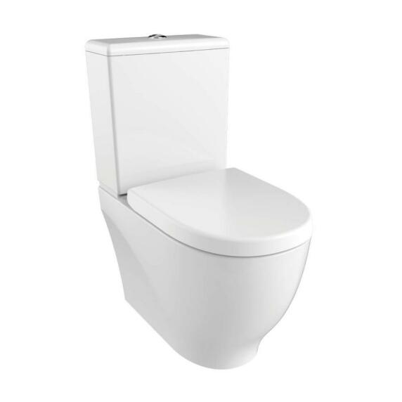 Унитаз напольный безободковый (чаша) LAPARET MARE цв. белый MA361-11CB00E-0000 (чаша  без сидения)