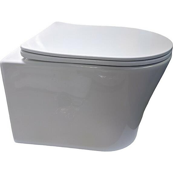 Унитаз ADIGE Aria подвесной безободковый Cerutti SPA CT7837