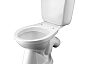 Унитаз-компакт Santek Бриз с диаг. выпуском, дюропл. сиденье, 2 реж. слива