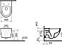 Унитаз подвесной Vitra Sento 7748B003-0075