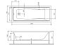 Ванна акриловая AM.PM Gem 170x75