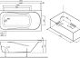 Ванна акриловая AM.PM Sense 150x70