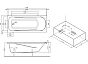 Ванна акриловая AM.PM Sense 170x70