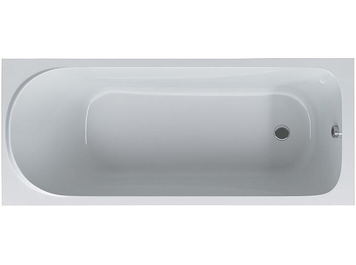 Ванна акриловая AM.PM Sense 170x70, каркас и слив-перелив в комплекте