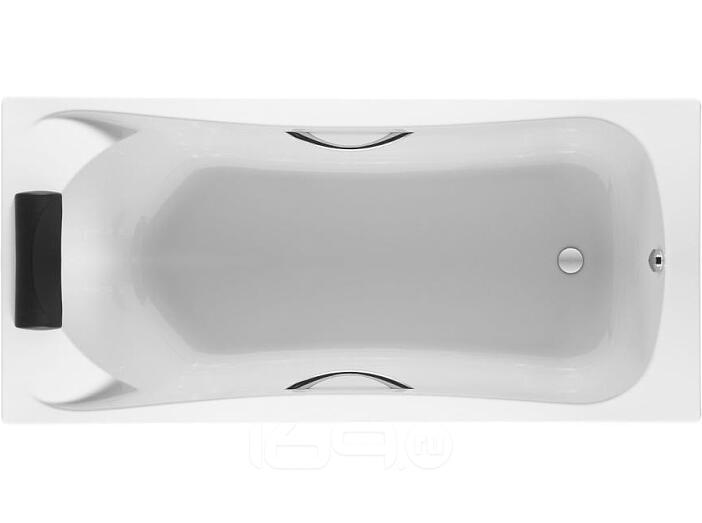 Акриловая ванна Roca BeCool 170x80 прямоугольная