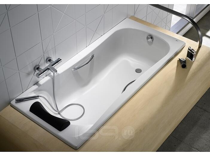Акриловая ванна Roca BeCool 170x80 прямоугольная
