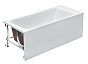 Ванна акриловая Roca Easy 170x75 прямоугольная 