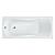 Ванна акриловая Roca Uno 160х75 прямоугольная 