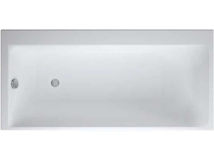 Ванна прямоугольная SMART 170x80 левая белый