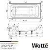 tumb 4 - Ванна чугунная Wotte Line 150х70