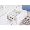 Челси Комод 1200 (2 двери 3 ящика) (Белый глянец, белый)