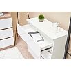 Челси Комод 800 (3 ящика) (Белый глянец, белый)