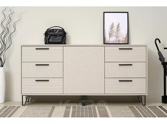 Флэш Комод (1500) (Кашемир, Кашемир)