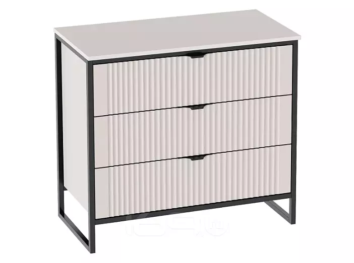 Комод 3 ящ "Нора" спальня Персидский жемчуг