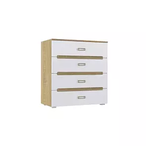 С/Г Ким Комод (Белый глянец холодный, сонома)