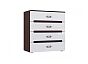 С/Г Ким Комод (Белый глянец холодный, венге)