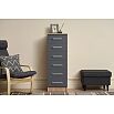 С/Г Мартина Комод 400 (Графит, Дуб крафт)