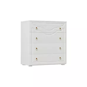 С/Г Престиж Комод (Белый матовый, белый)